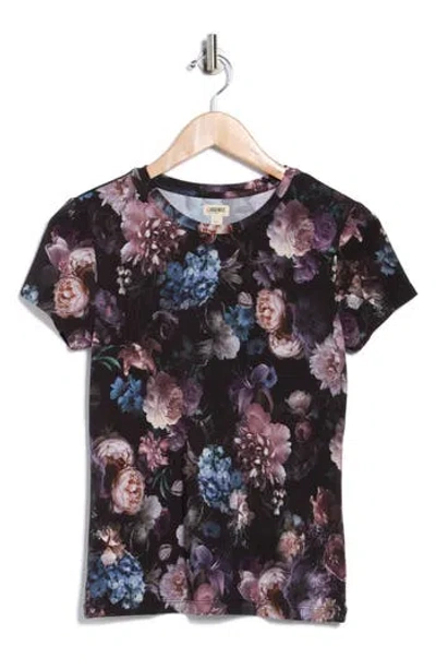 L'agence Resi Floral Tee In Black