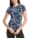L'agence Ressi Butterfly T-shirt In Blue