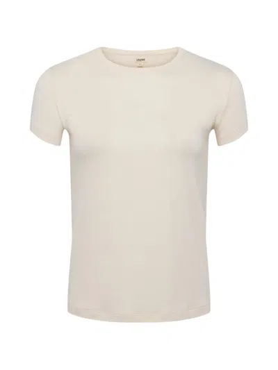 L'agence Ressi Crew-neck T-shirt In Neutral