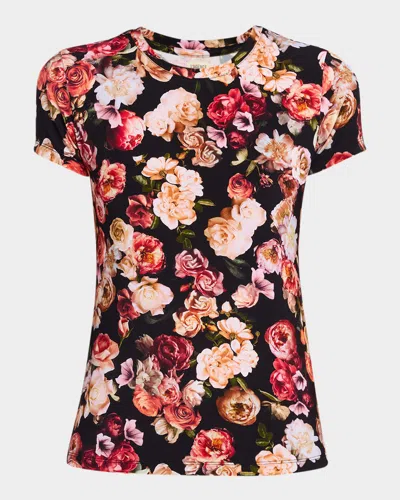 L'AGENCE RESSI SHORT-SLEEVE FLORAL TEE