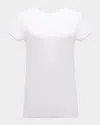 L'agence Ressi Short-sleeve Tee In White