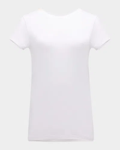 L'agence Ressi Short-sleeve Tee In White