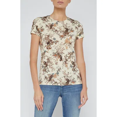 L'agence Ressi Tapestry Jungle Print T-shirt In Multi