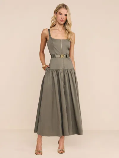 L'agence Rima Dress In Green