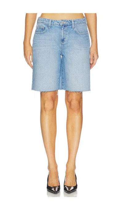L'AGENCE RIVER MID RISE BERMUDA SHORT