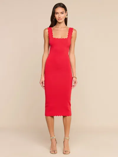L'agence Romona Knit Dress In Multi