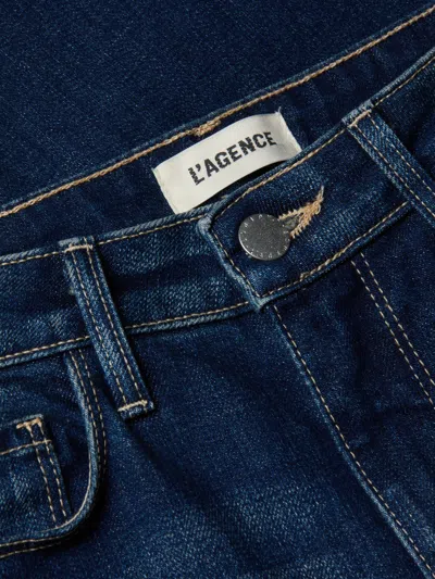 L'agence Rosalyn Wide-leg Jean In Blue