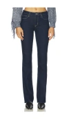 L'agence Ruth High Rise Straight In Blue