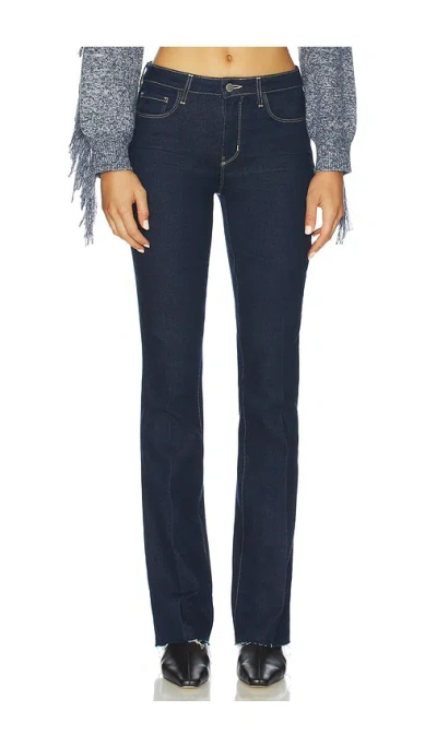 L'agence Ruth High Rise Straight In Blue