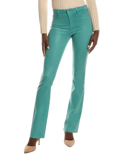 L'agence Ruth High-rise Straight Jean In Green