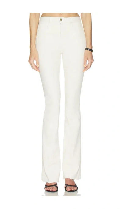 L'agence Ruth High Rise Straight Jean In White