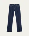 L'agence Ruth High Rise Straight Jeans In Multi