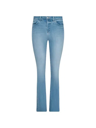 L'agence Ruth Straight Jeans In Blue