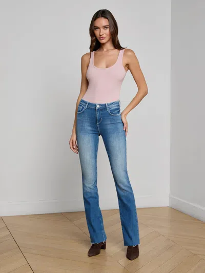 L'agence Ruth Straight-leg Jean In Blue