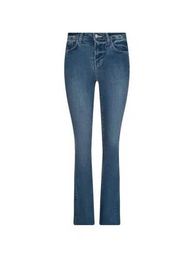 L'agence Ruth Straight-leg Jeans In Blue