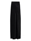 L'agence Ryker Bias Waistband Maxi Skirt In Black