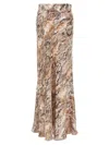 L'agence Ryker Skirt In Brown