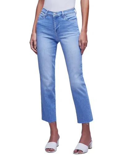 L'agence Sada High-rise Crop Slim Jean In Blue