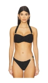L'agence Sally Bikini Top In Black