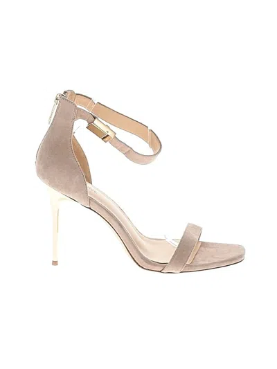 Pre-owned L'agence Sandals In Brown