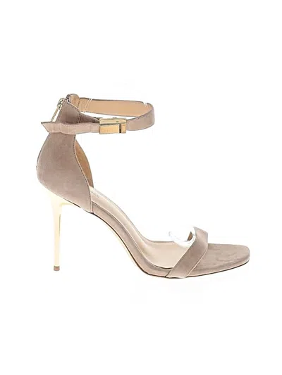 Pre-owned L'agence Sandals In Gold
