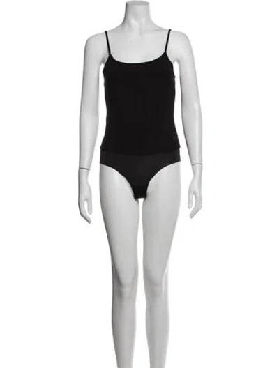 Pre-owned L'agence Scoop Neck Sleeveless Bodysuit W/ Tags In White