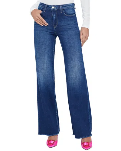 L'agence Scottie High-rise Haven Wide Leg Jean In Blue
