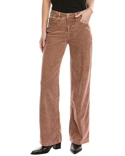 L'agence Scottie High-rise Wide Leg Jean In Brown