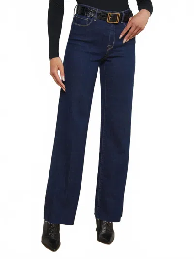 L'agence Scottie High Rise Wide Leg Jean In Koval In Blue