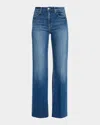 L'agence Scottie High Rise Wide-leg Jeans In Blue