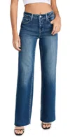 L'agence Scottie High Rise Wide Leg Jeans In Hasting