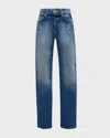 L'agence Scottie High Rise Wide Leg Jeans In Hayward