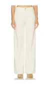 L'agence Scottie High Rise Wide Leg In White