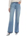 L'agence Scottie High-rise Zion Wide Leg Jean In Blue