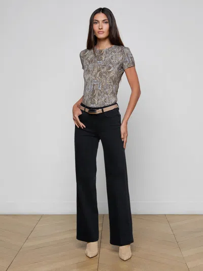 L'agence Scottie Wide-leg Jean In Multi
