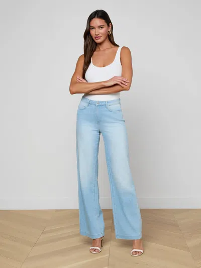 L'agence Scottie Wide-leg Jean In Blue
