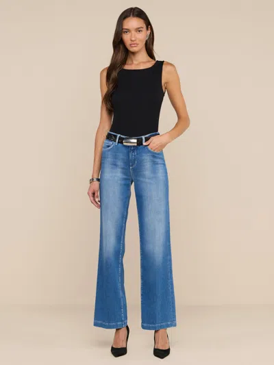 L'agence Scottie Wide-leg Jean In Blue