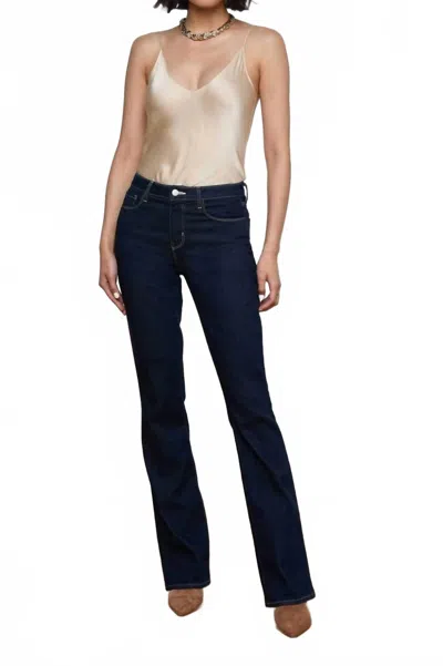L'agence Selma Boot Cut Jean In Koval In Black