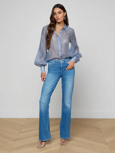 L'agence Selma Bootcut Jean In Multi