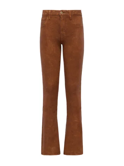 L'agence Selma Coated Jean In Java Mineral Coated