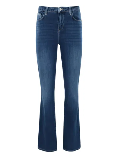 L'agence Selma High-rise Denim In Blue