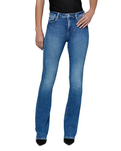 L'agence Selma High Rise Flare Jeans In Salinas In Purple