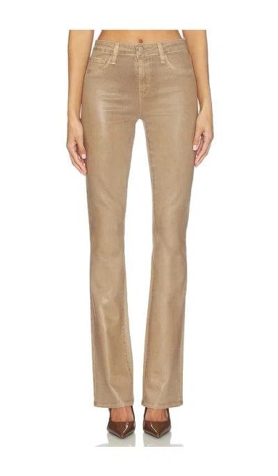 L'agence Selma High Rise Sleek Baby Boot In Brown