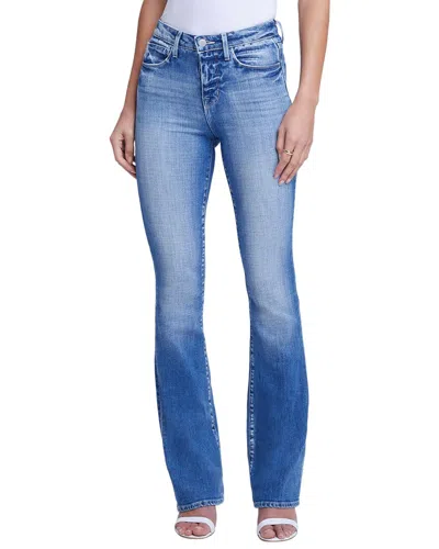 L'agence Selma High Rise Sleek Baby Boot Jean In Blue