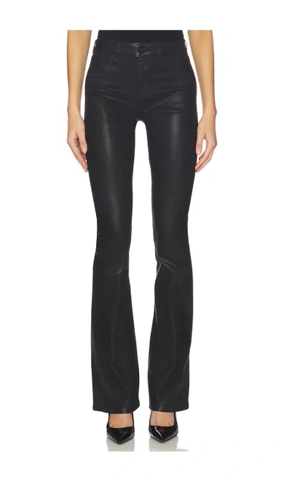 L'agence Selma High Rise Sleek Baby Boot Pant In Metallic