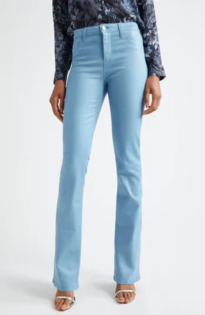 L'agence Selma High Waist Baby Boot Jeans In Blue