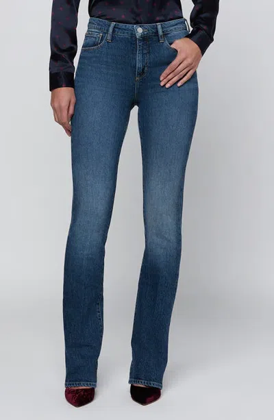 L'agence Selma High Waist Baby Bootcut Jeans In Blue