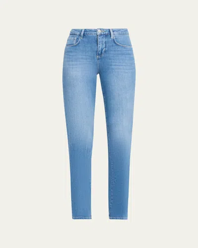 L'agence Selma High-rise Sleek Baby Bootcut Jeans In Multi