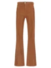 L'agence Selma Flared Jeans In Brown
