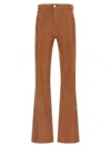 L'agence Selma Flared Jeans In Brown